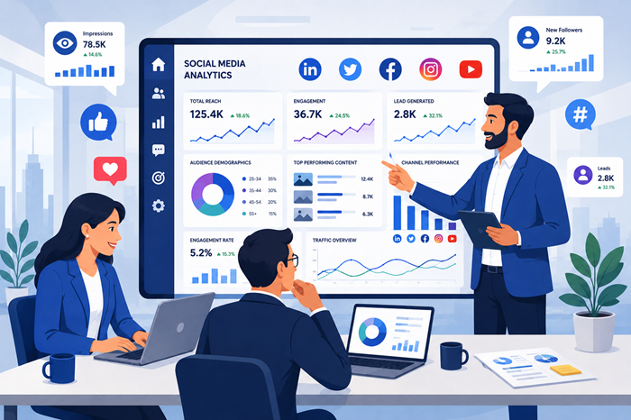 The Smart Guide to B2B Leads Through Social Media